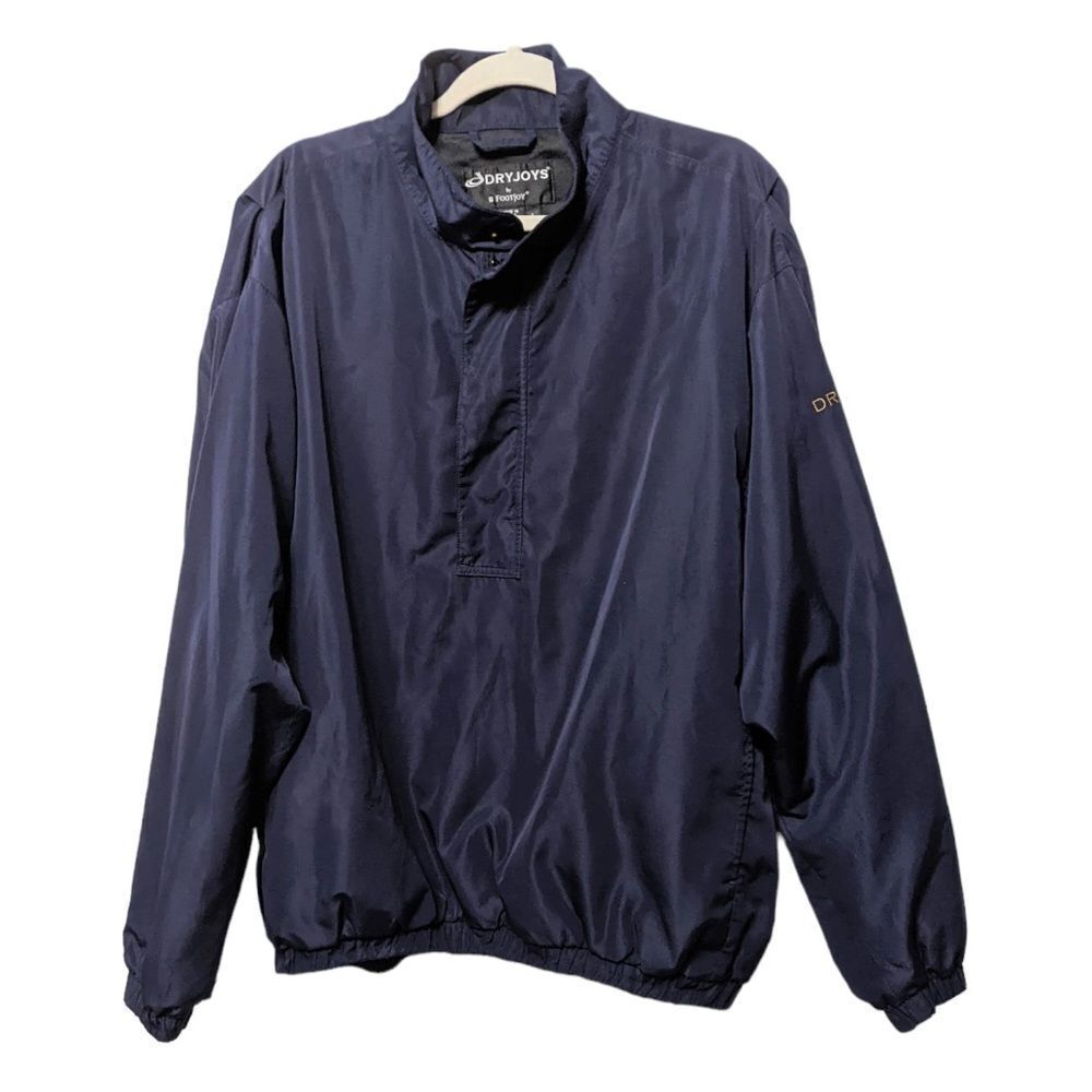 Dryjoys By Footjoy Half Zip Pullover Jacket L
